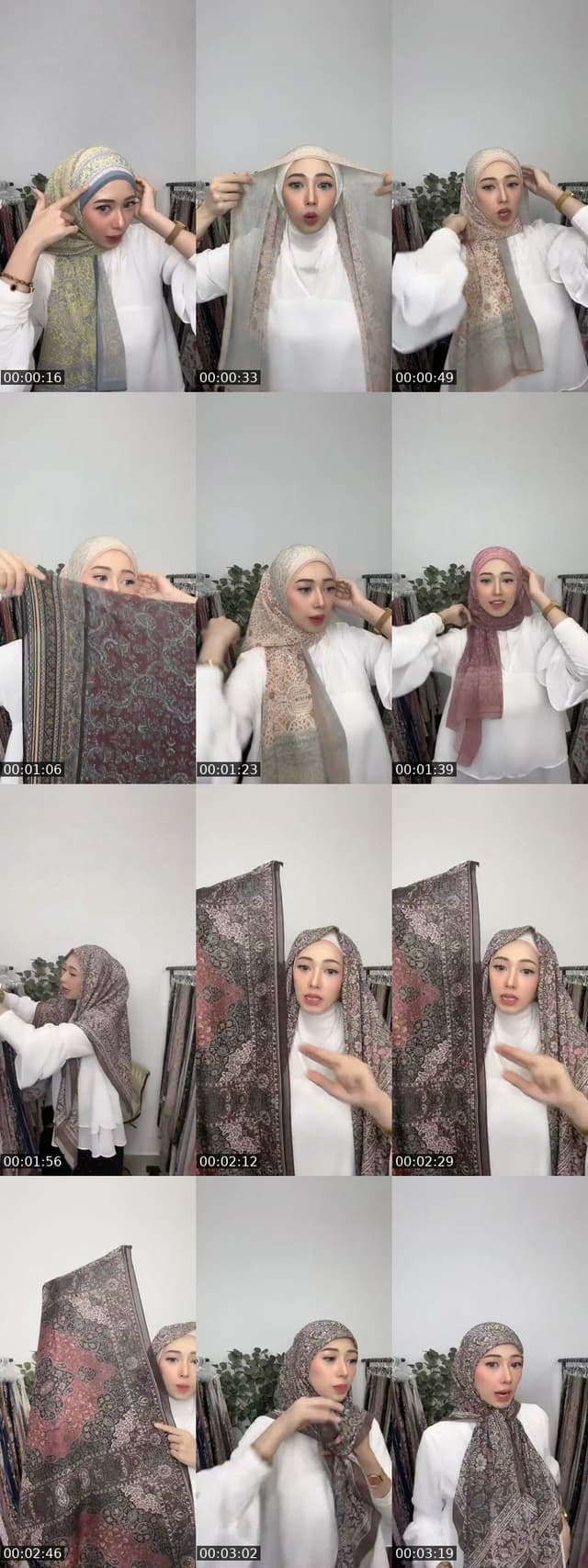 TikTok live: Bawal n Shawl Cantik by @hanis.nisa