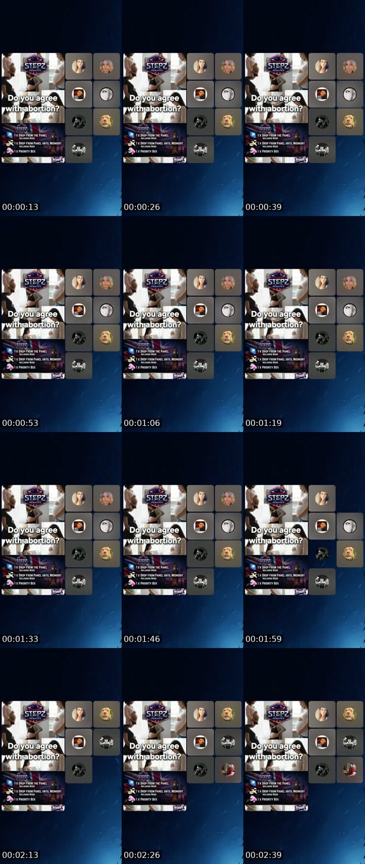 @stepzdebates TikTok live stream