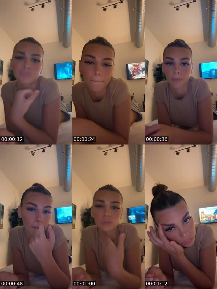 @lucreziaaccianii TikTok live stream
