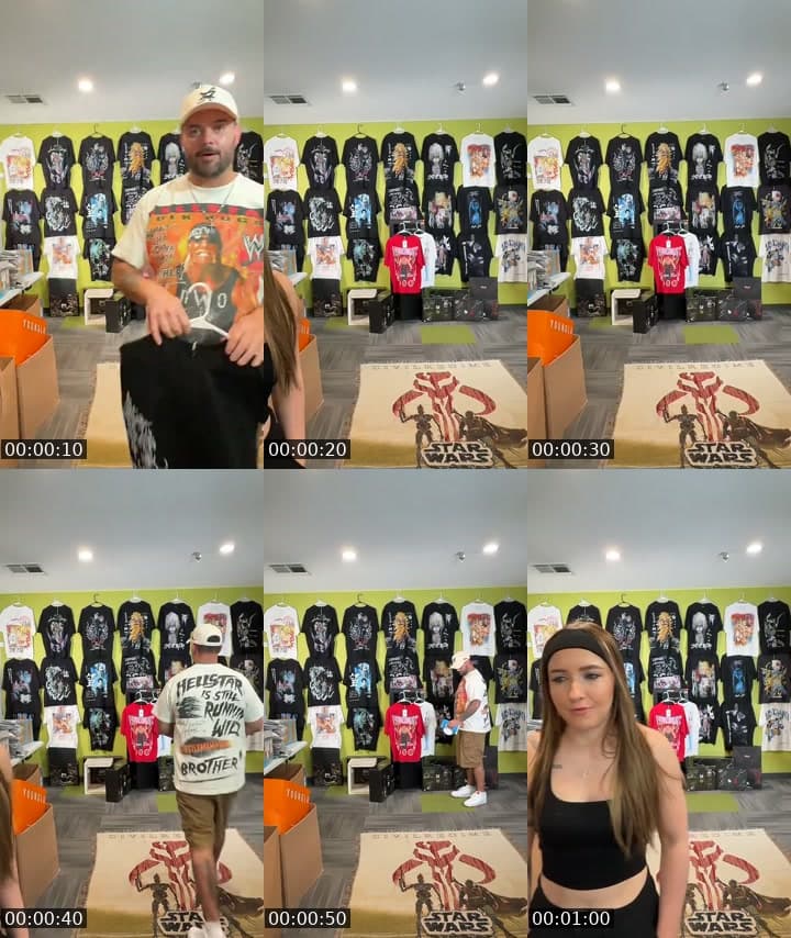 @hauloffamelive TikTok live stream