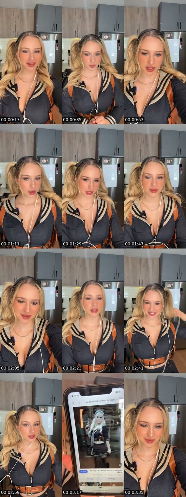 TikTok live: Cosplay Friday 😜💕 by @cherryluna31