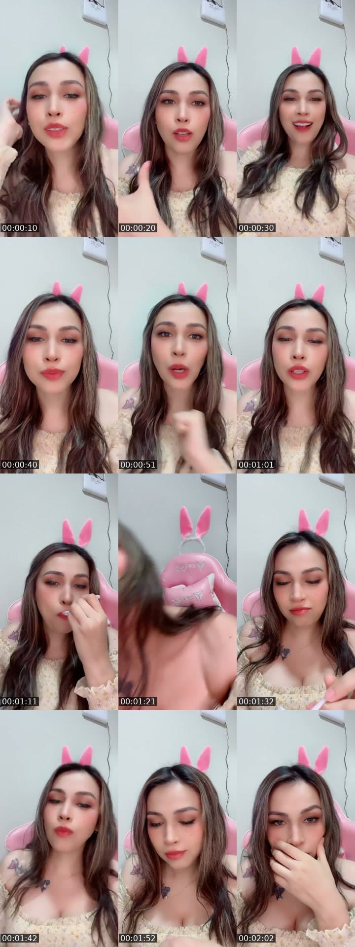 @lunita.belle TikTok live stream