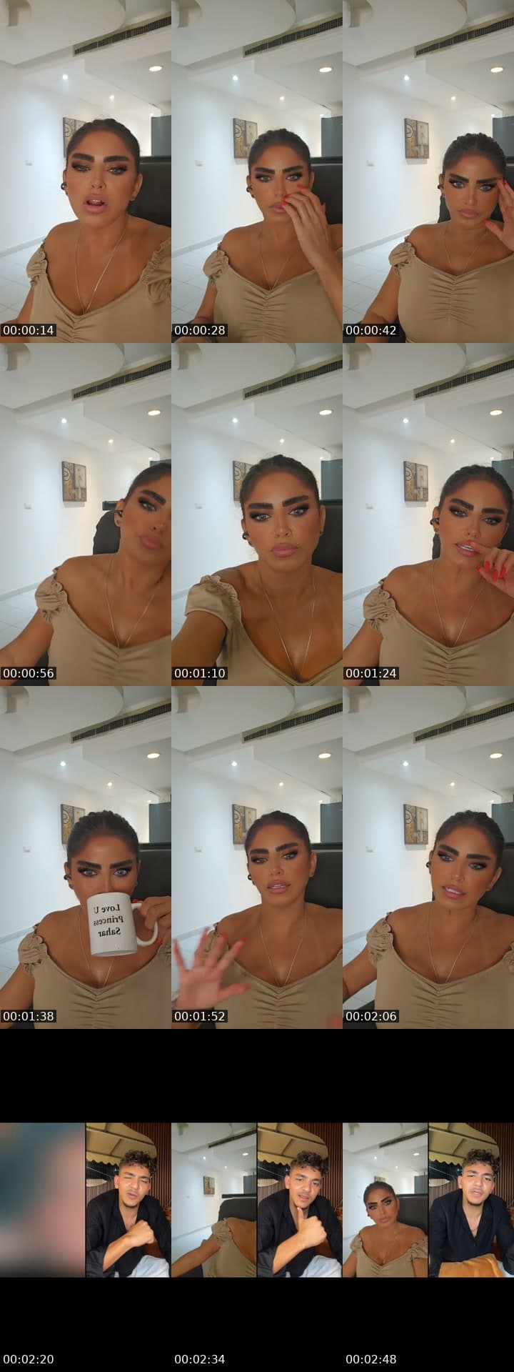 @saharjk11 TikTok live stream