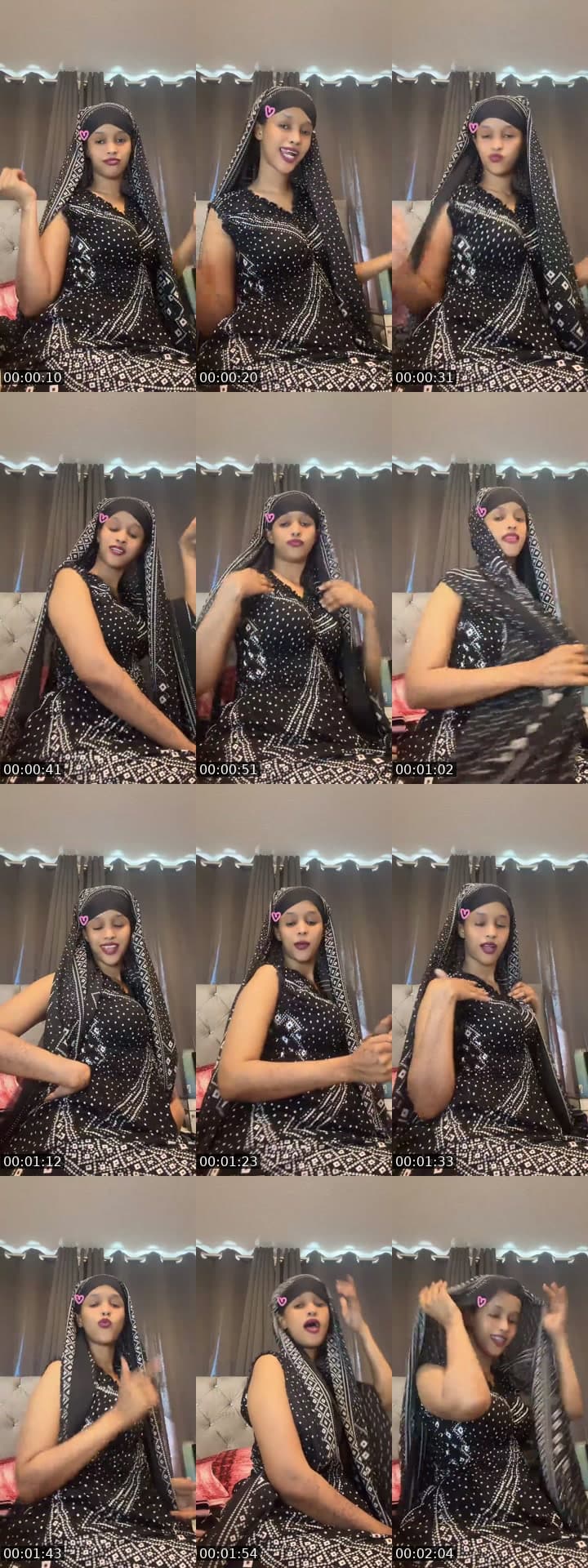 @queen_manaal24 TikTok live stream