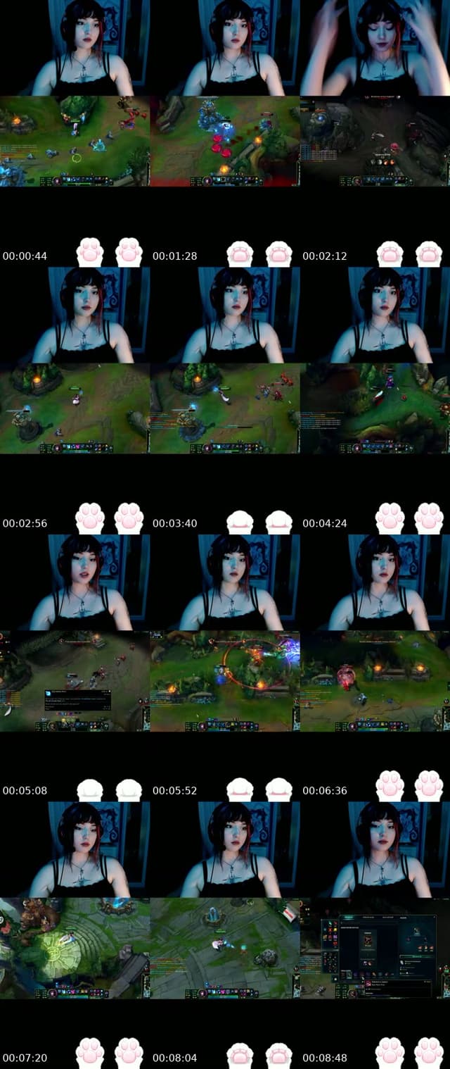 TikTok live: lol by @yumenesai