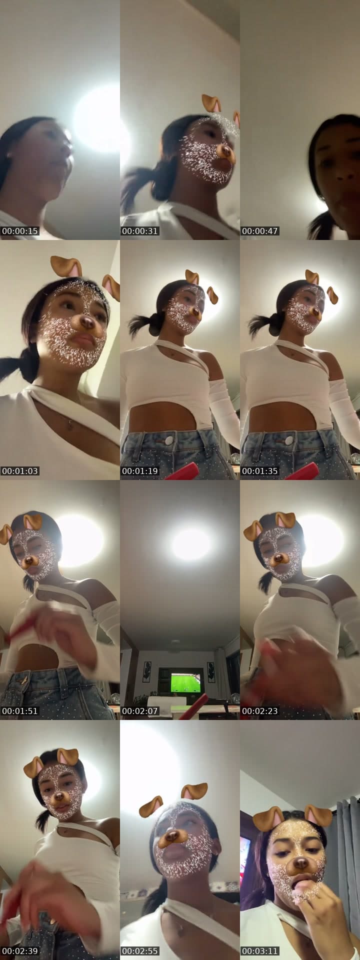 @santoamanuela TikTok live stream