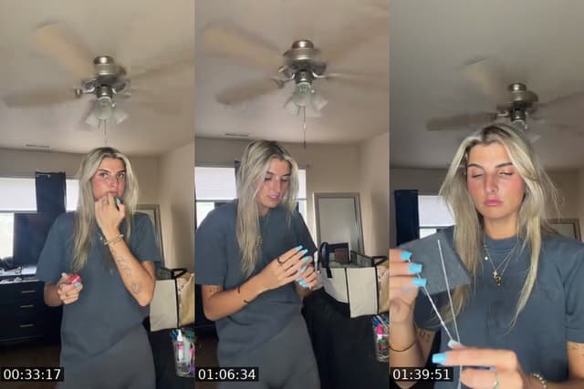 TikTok live: packing 🥺✨ by @notpayje