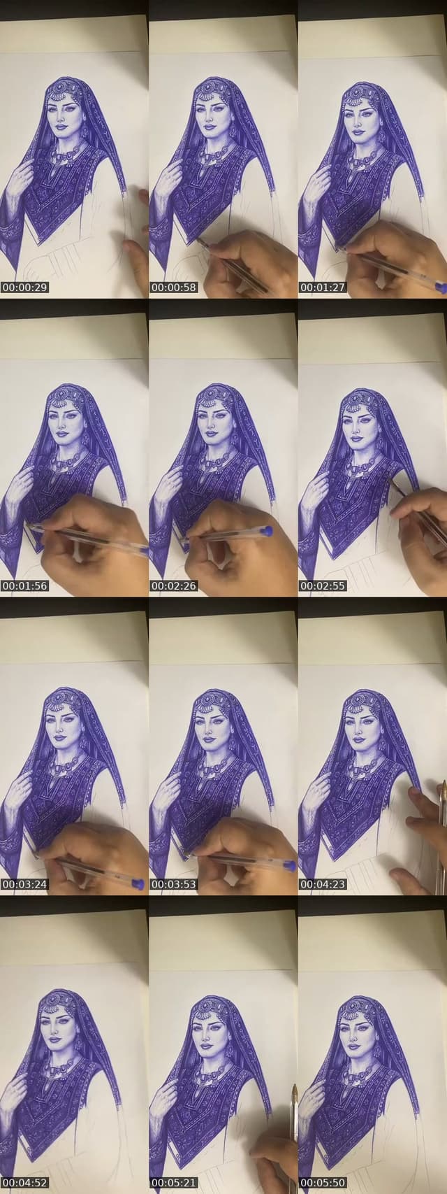 تعليم الرسم خطوة بخطوة - @artistrafeeqalsharef