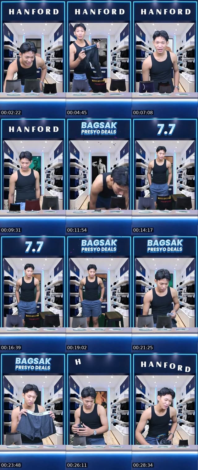 TikTok live: 7.7 BAGSAK PRESYO DEALS!!! by @hanfordph