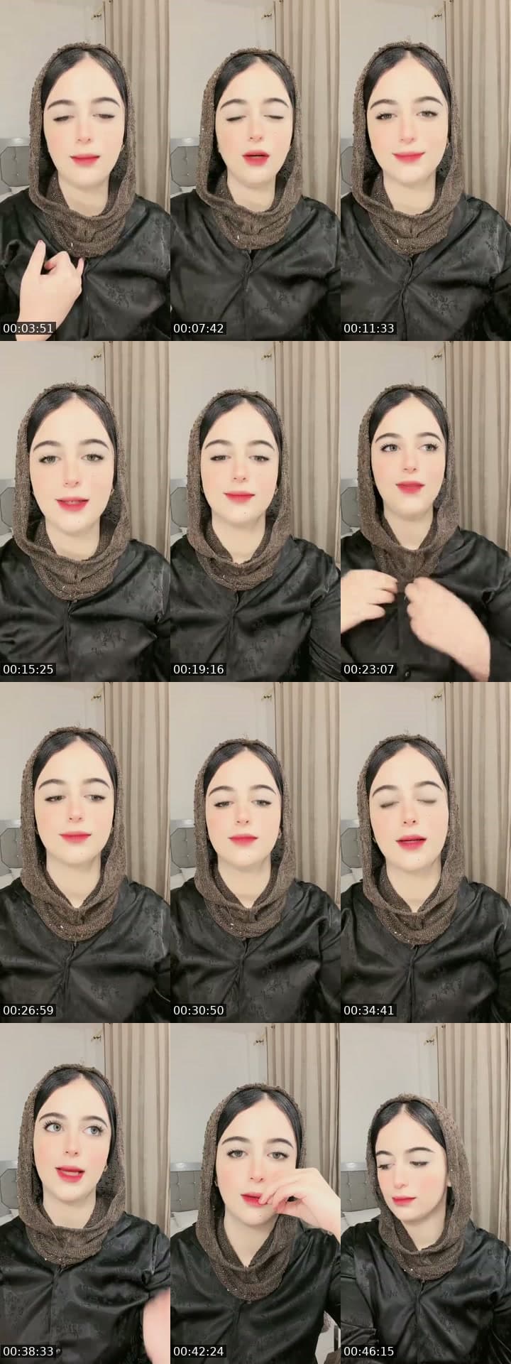 @nadia.tamer00 TikTok live stream