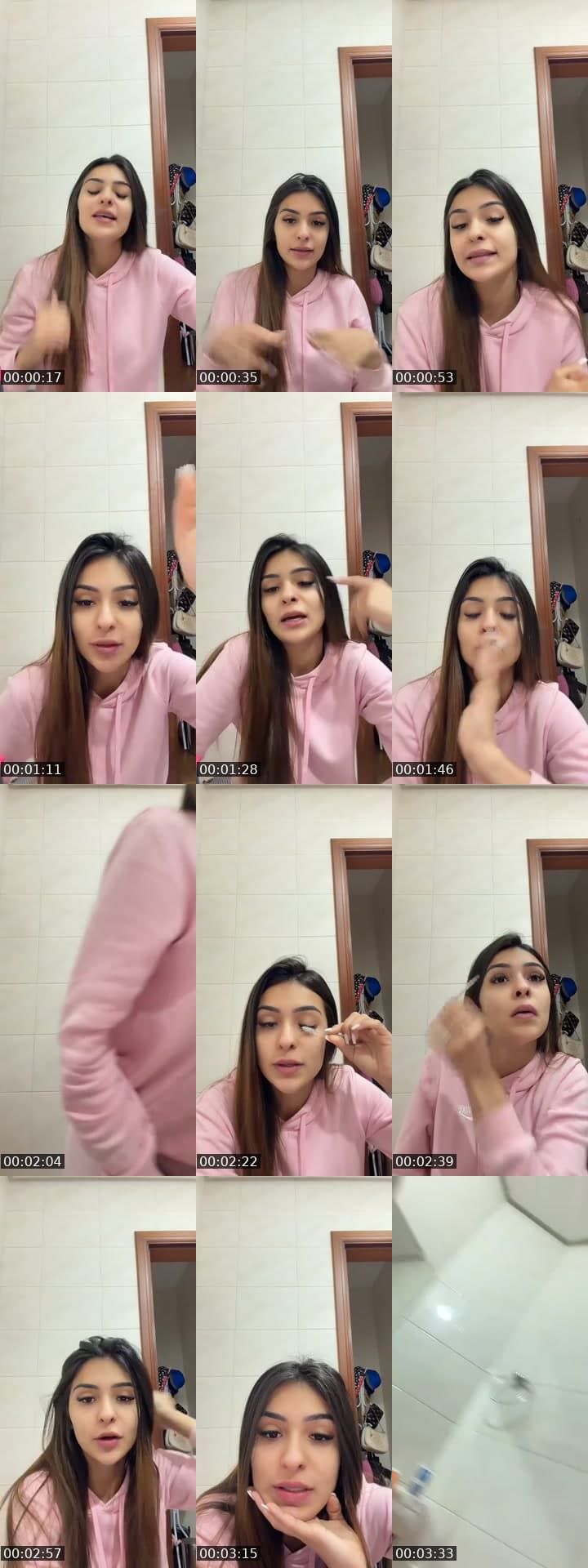 @amandinharomanoo TikTok live stream