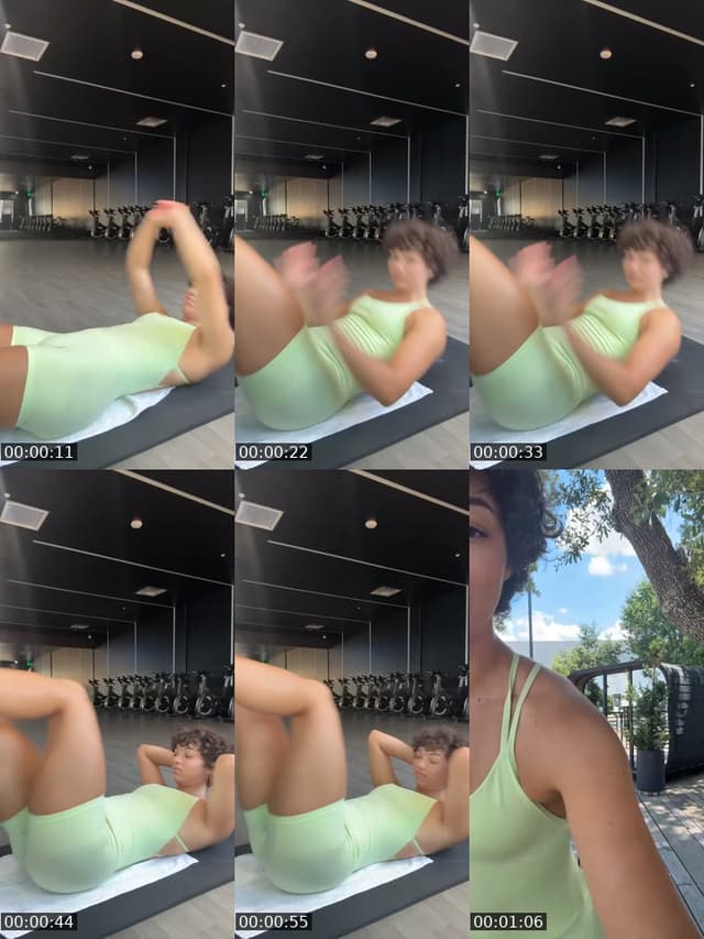 TikTok live: GYM LIVEEEE by @ciaralynnrosa