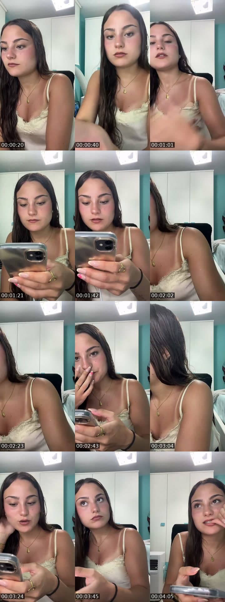 @gloriiahernaandez TikTok live stream