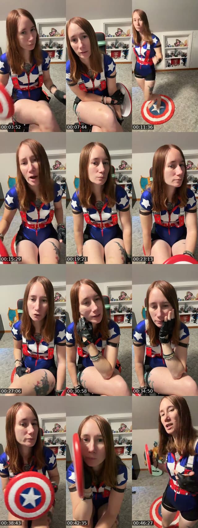 TikTok live: 🧿4th of July w Captain America 🧿 by @nizzapirate