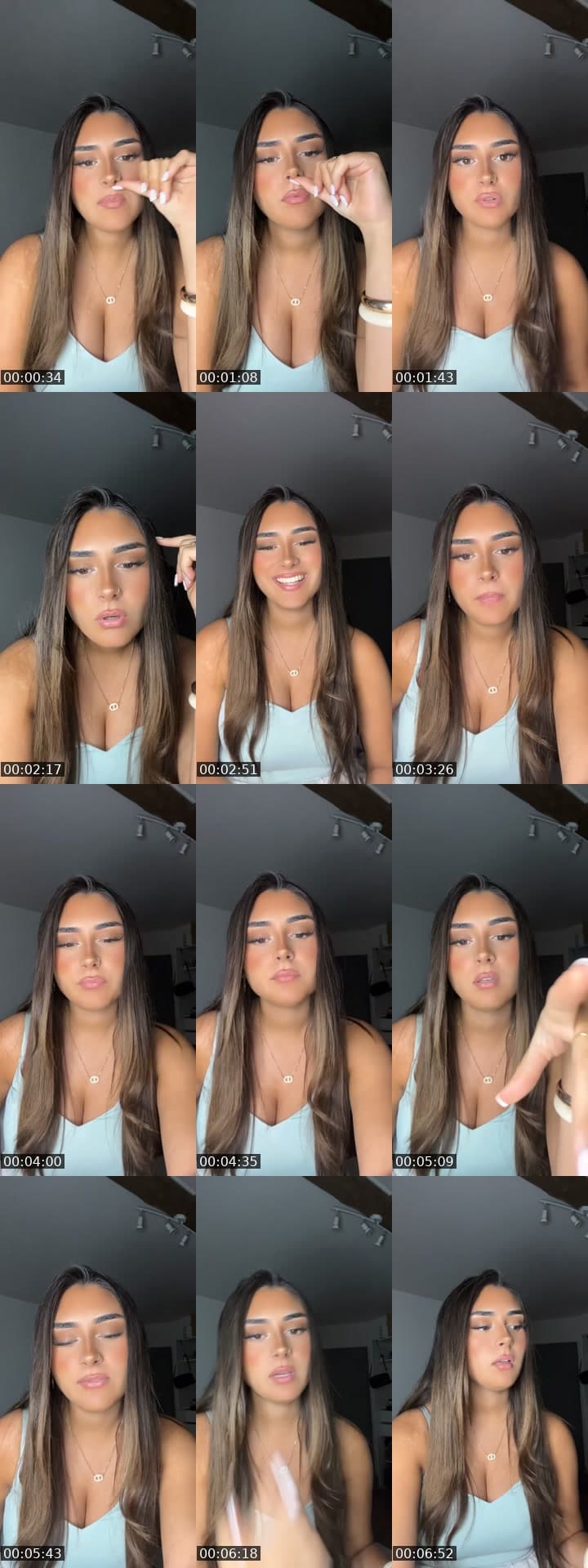 @kaylialne TikTok live stream