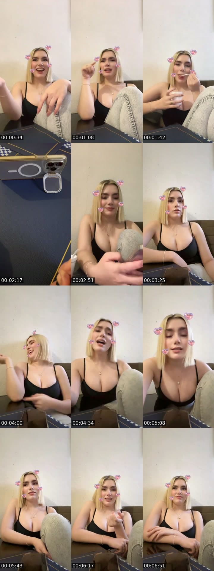 @munecabarbie TikTok live stream