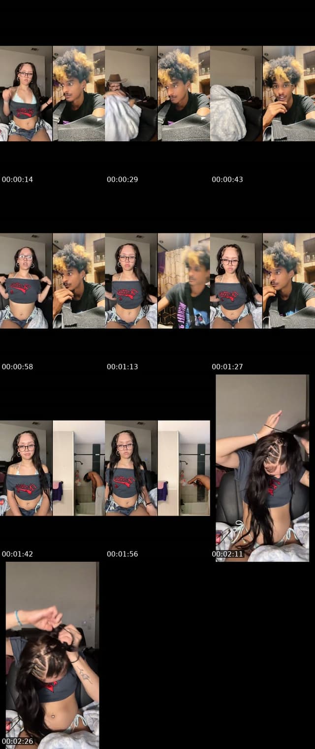 TikTok live: turn around/no talking :500pts by @chloeyg71804