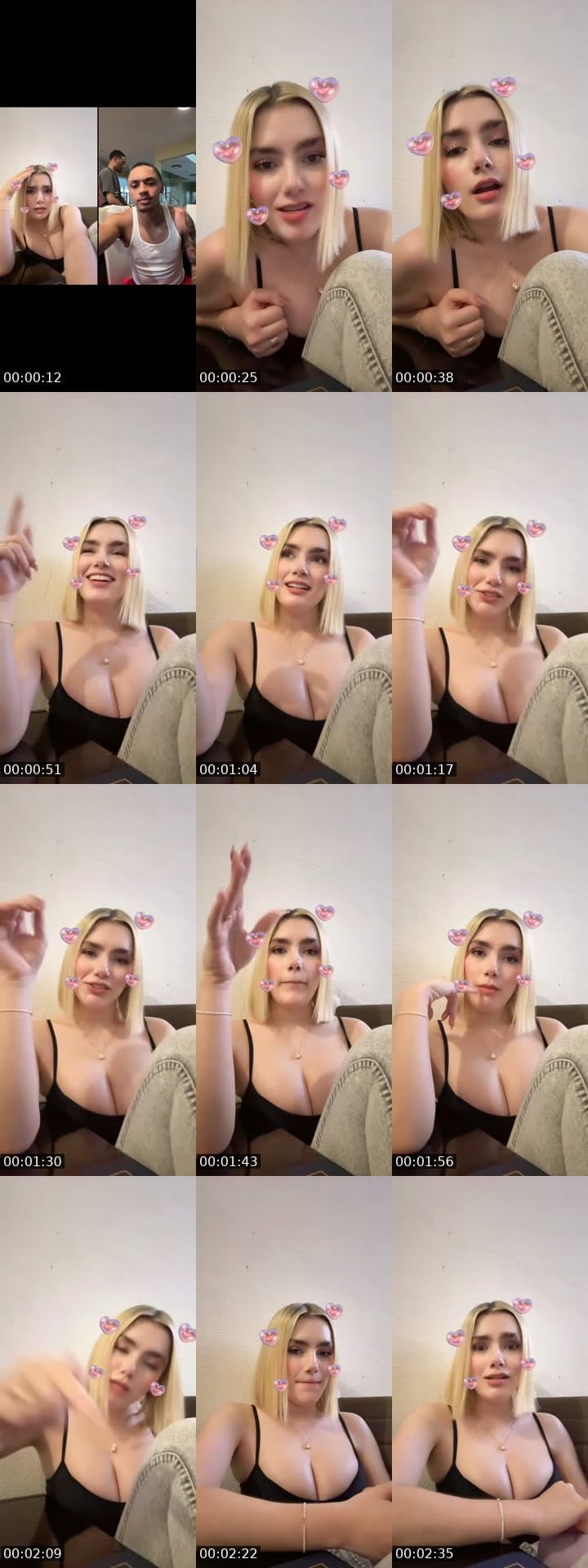 @munecabarbie TikTok live stream