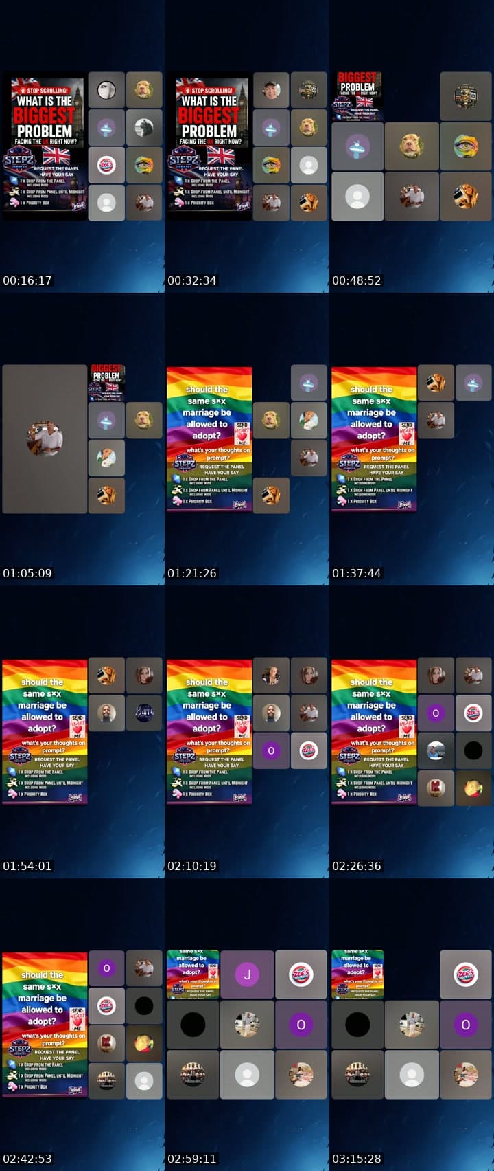 @stepzdebates TikTok live stream