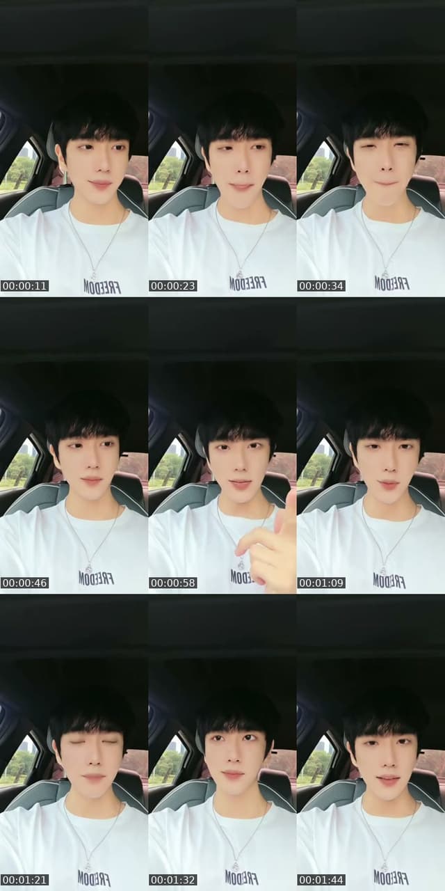 TikTok live: hello 💜 by @xlnjin