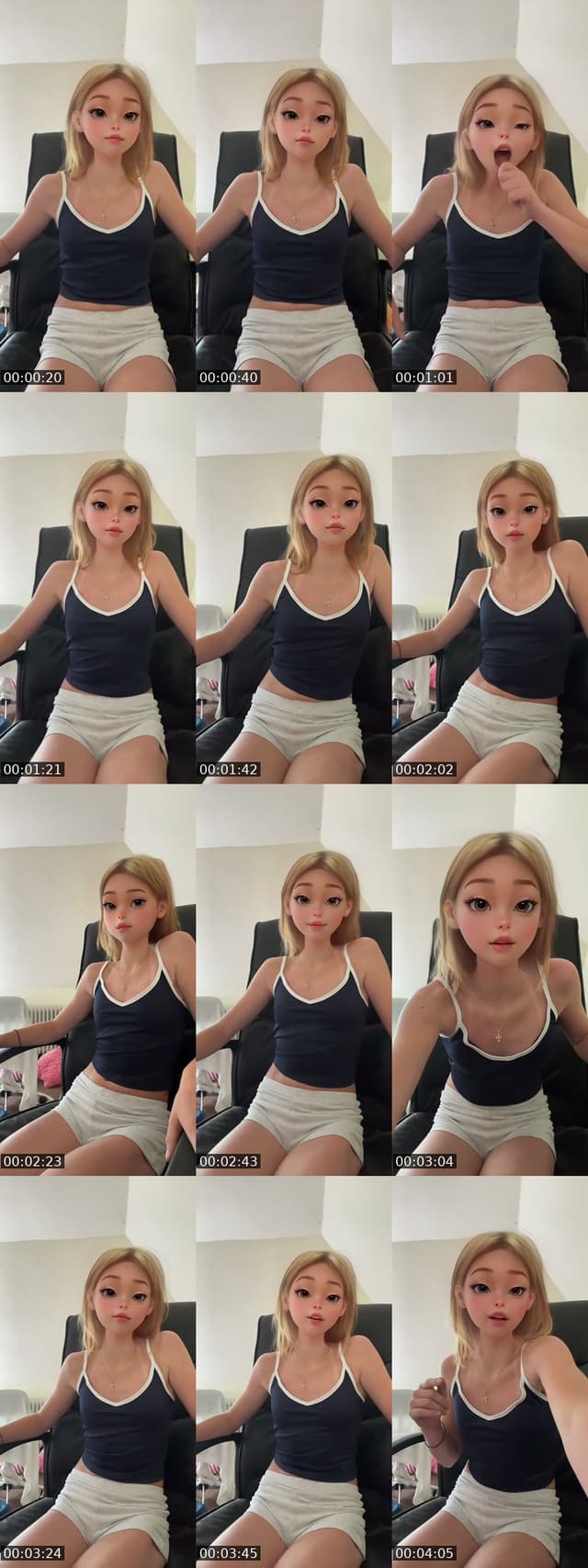TikTok live: Neue geschenkegalerie by @milenalivee