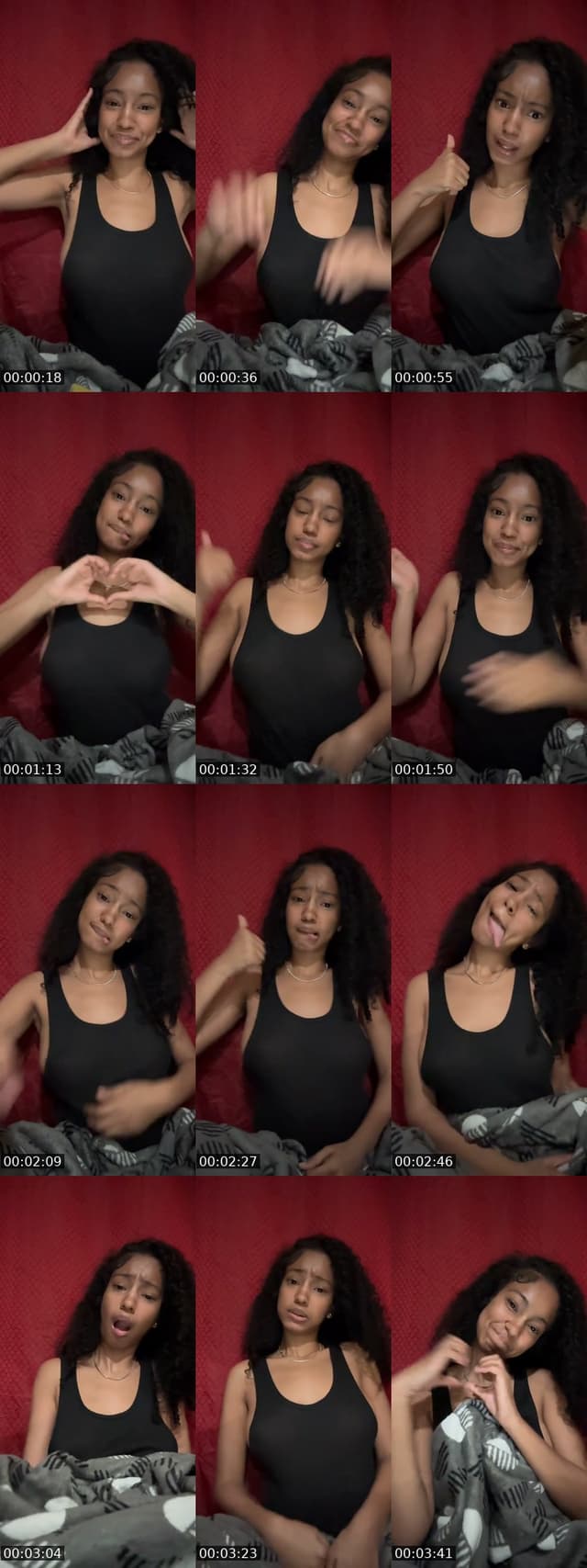 TikTok live: Surprise for a galaxy 🔞 by @theajanichannel