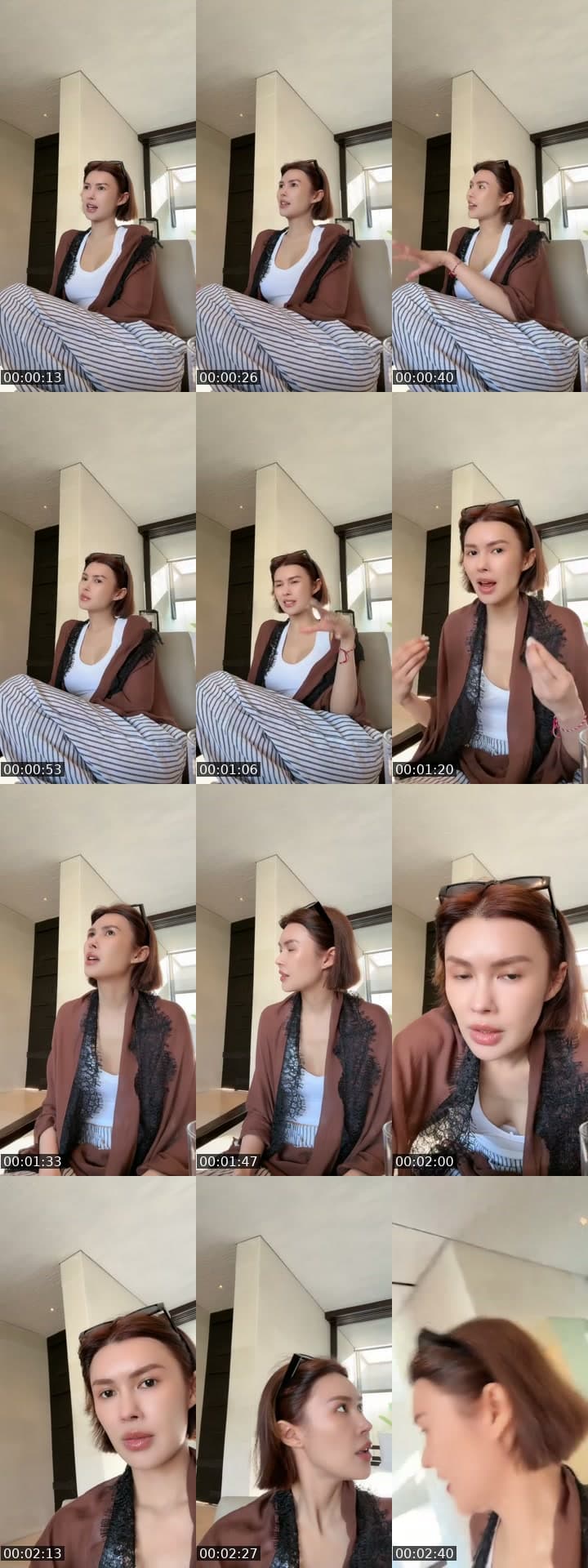 @menterikecantikan TikTok live stream