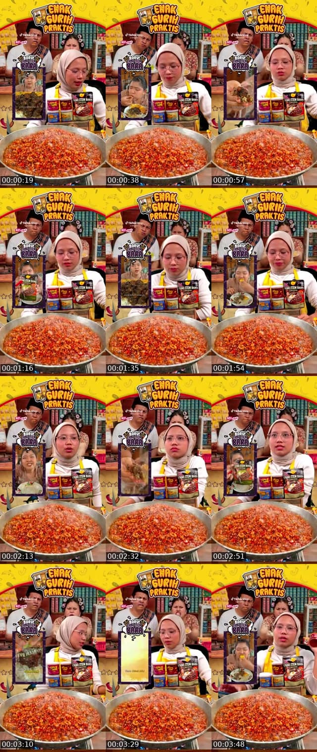TikTok live: NONTON PILDUN WITH EATSAMBEL🌶😍 by @eatsambel