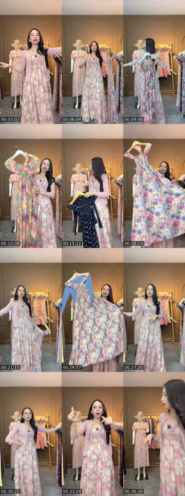 TikTok live: Marion long dress by @sirrin_girls