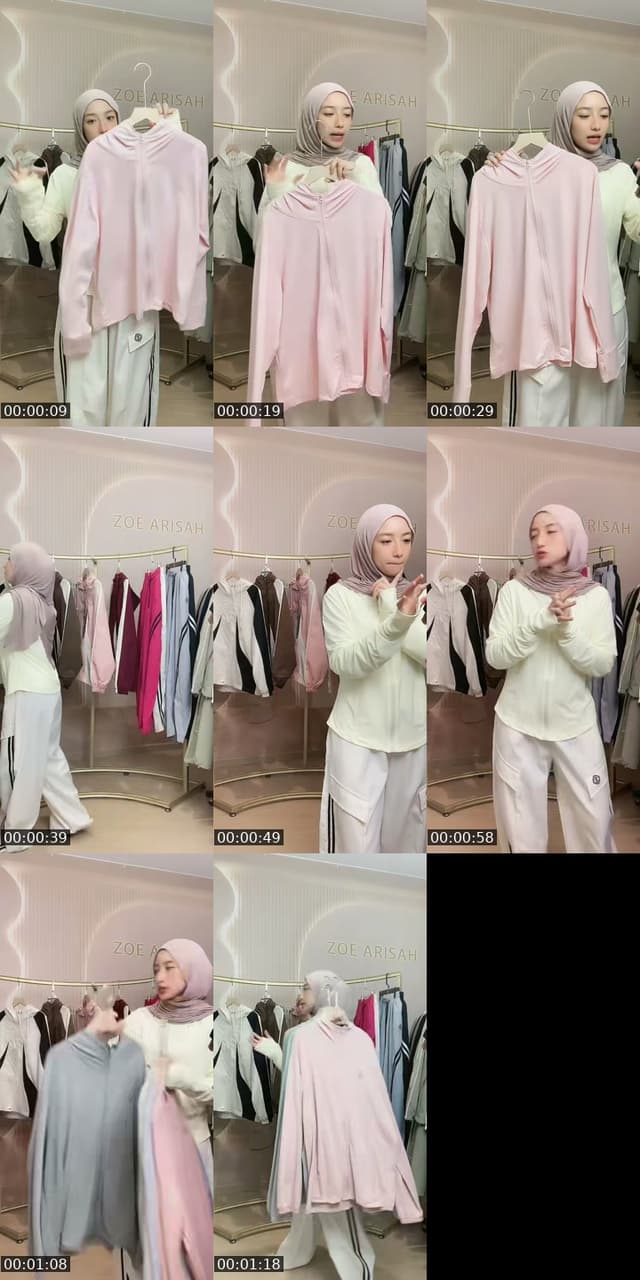 @zaactivewear TikTok live