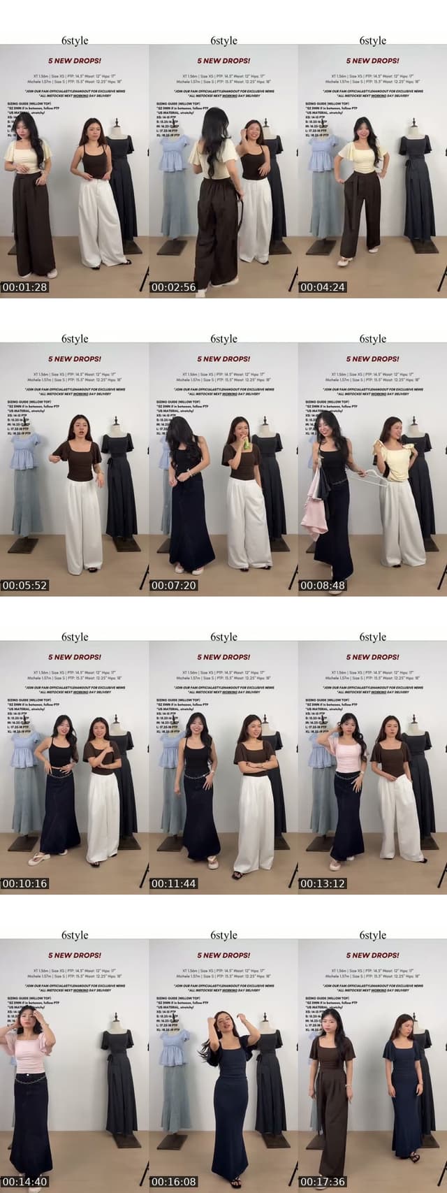 TikTok live: 5 NEW DROPS 🔥🫣 by @6style