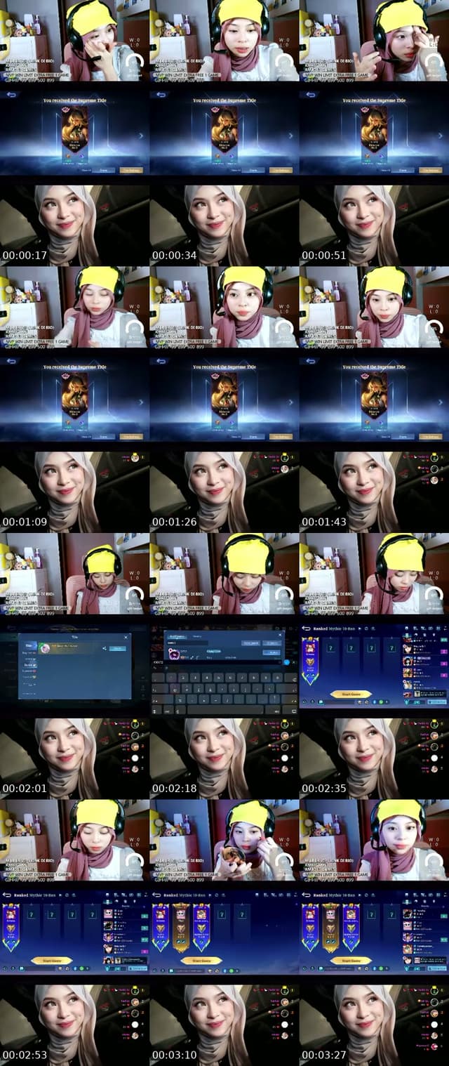 TikTok live: mabar yukk by @scherlyrsshka