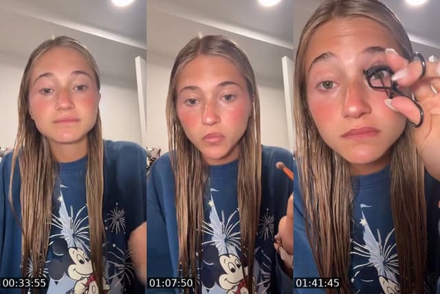 TikTok live: grwm by @allegrasgrwm