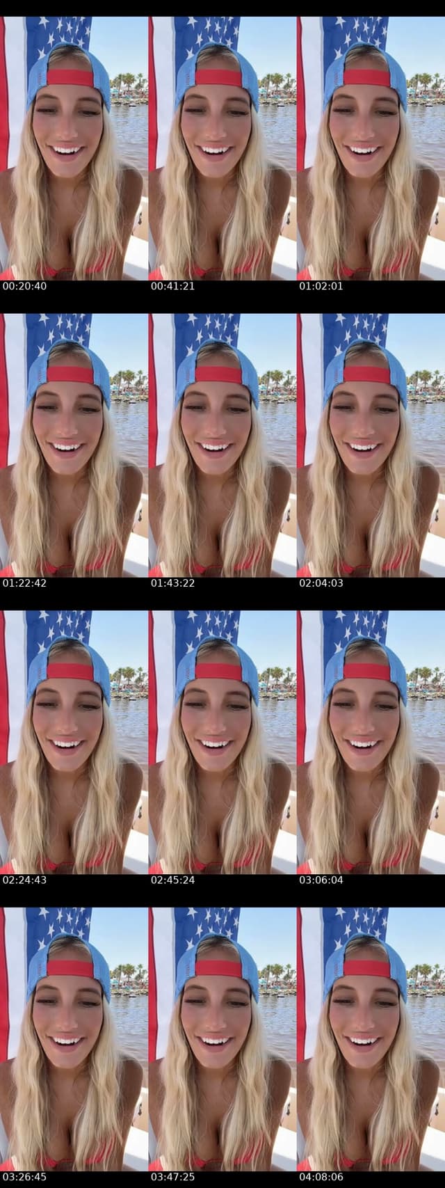TikTok live: Hannah 🍌’s live - 4th of July 🇺🇸 by @hannahkotickk