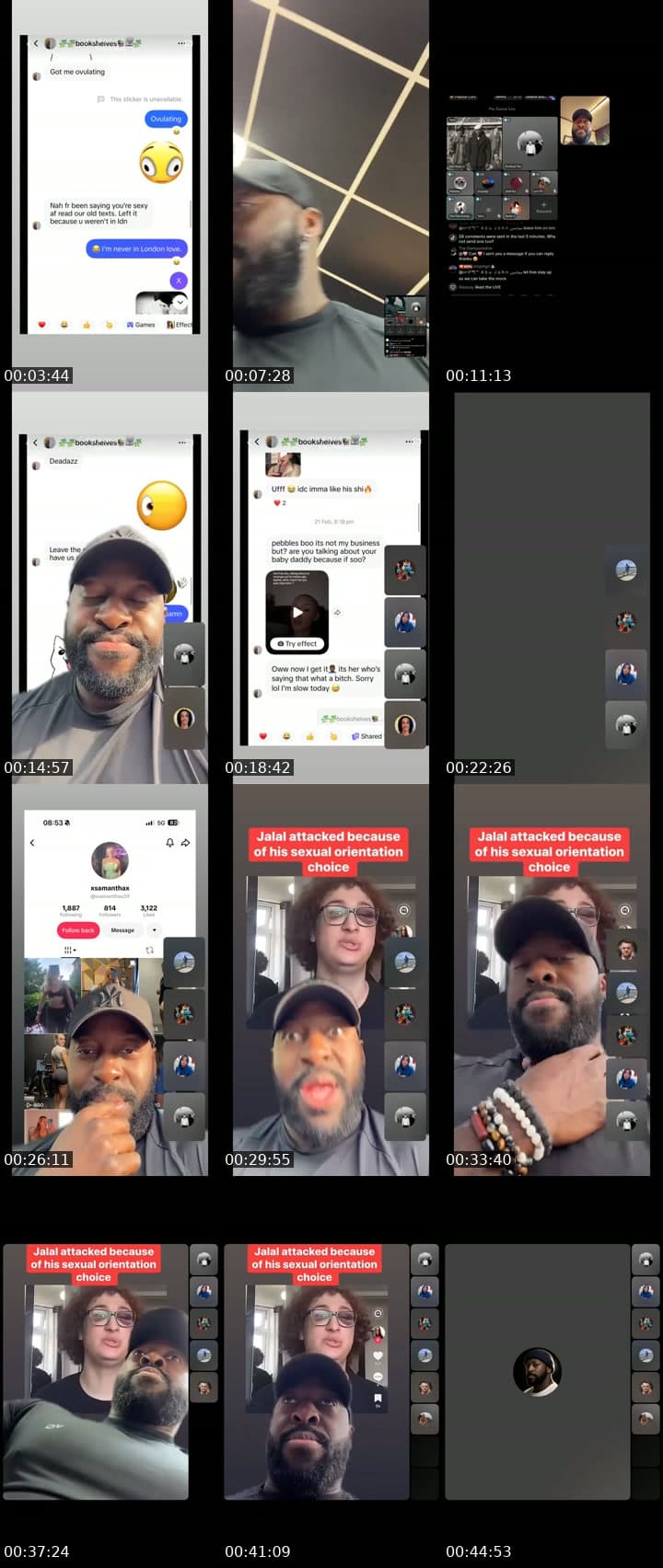 @thedarkpunisher1 TikTok live stream