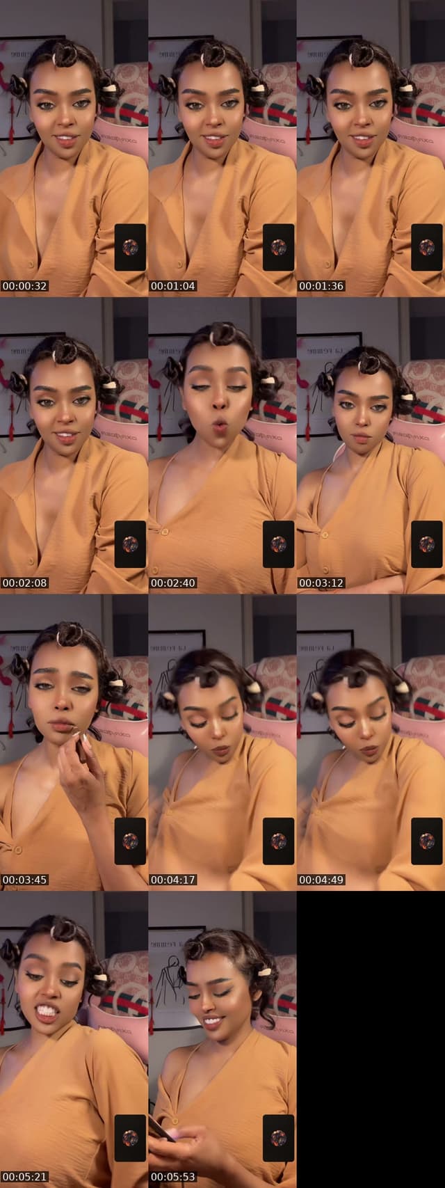 @angela_afro444 TikTok live