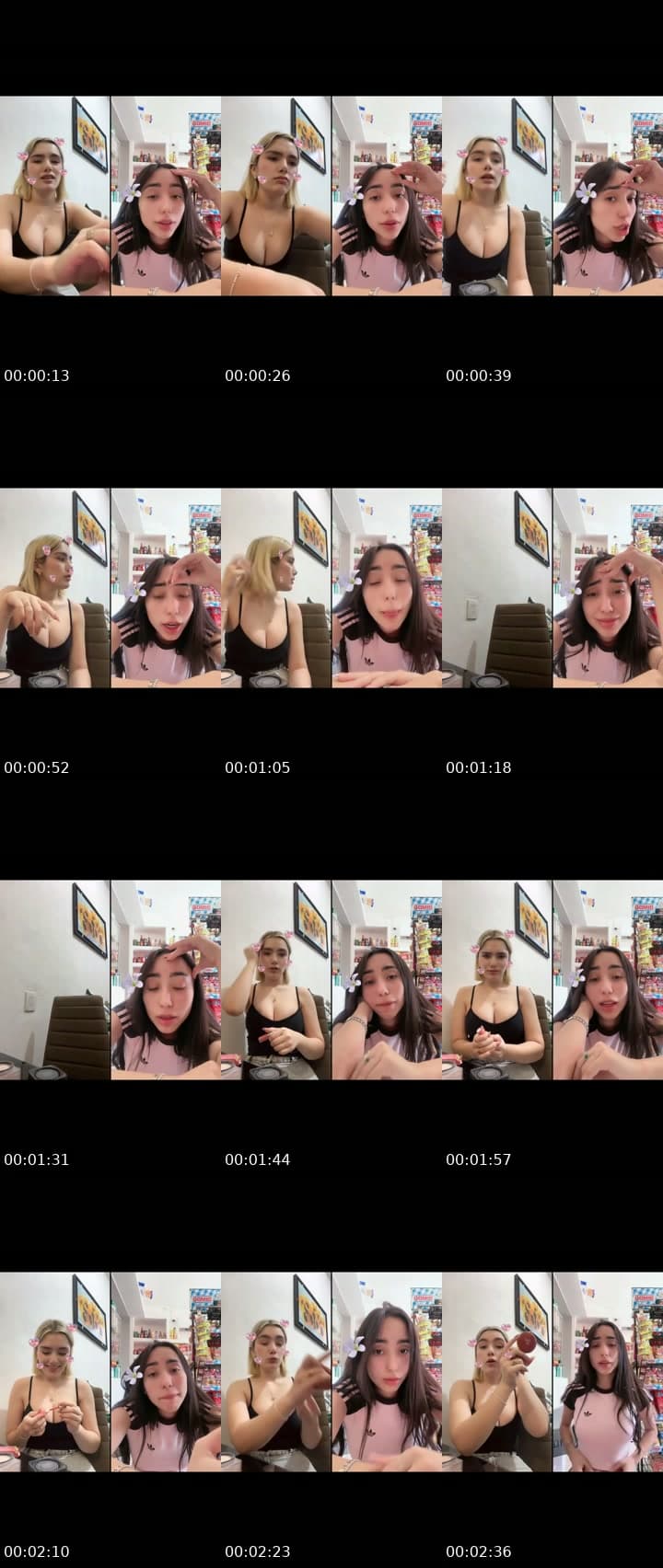 @munecabarbie TikTok live stream