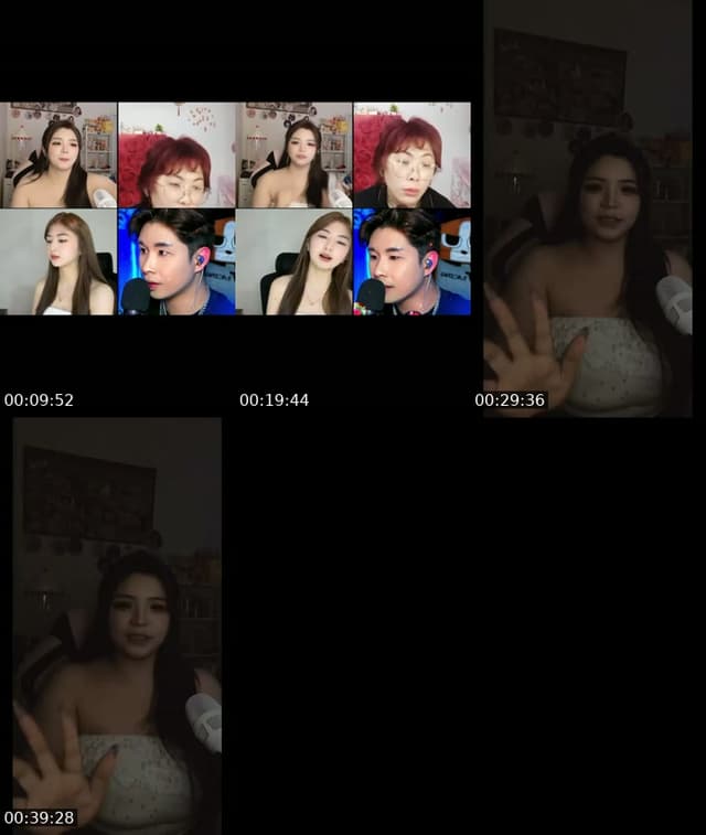 TikTok live: 挑战女团妆 by @erer22lapar