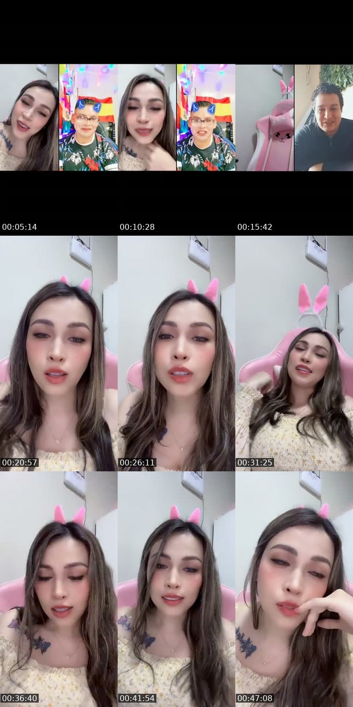 @lunita.belle TikTok live stream