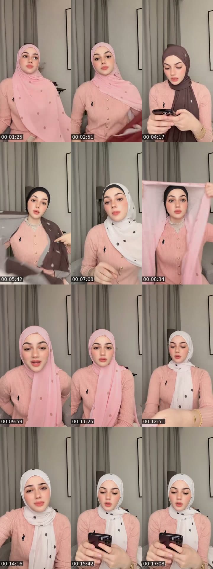 LIVE LAUNCHING POLKADOT SHAWL