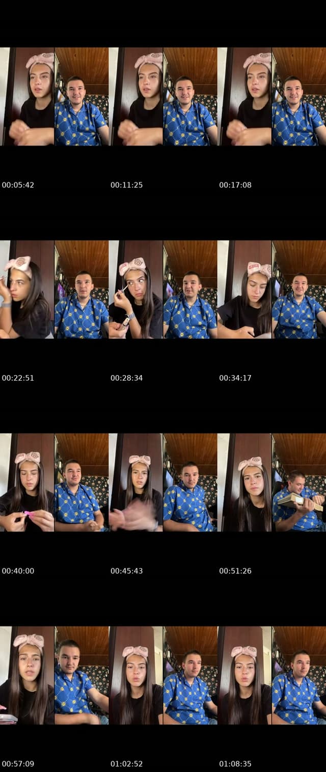 TikTok live: Grwm by @kotk0me0w