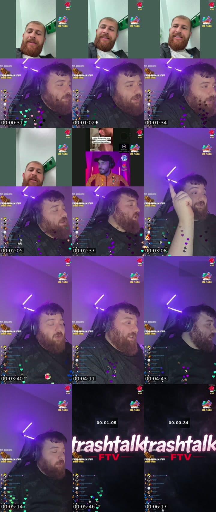 @trashtalkftv TikTok live stream