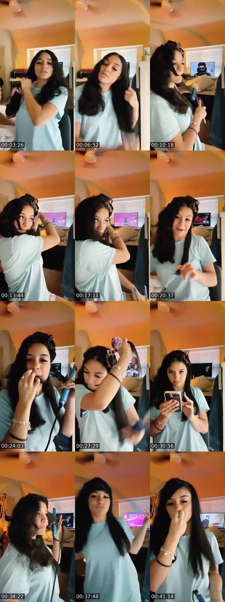 @blxngvickyy TikTok live stream