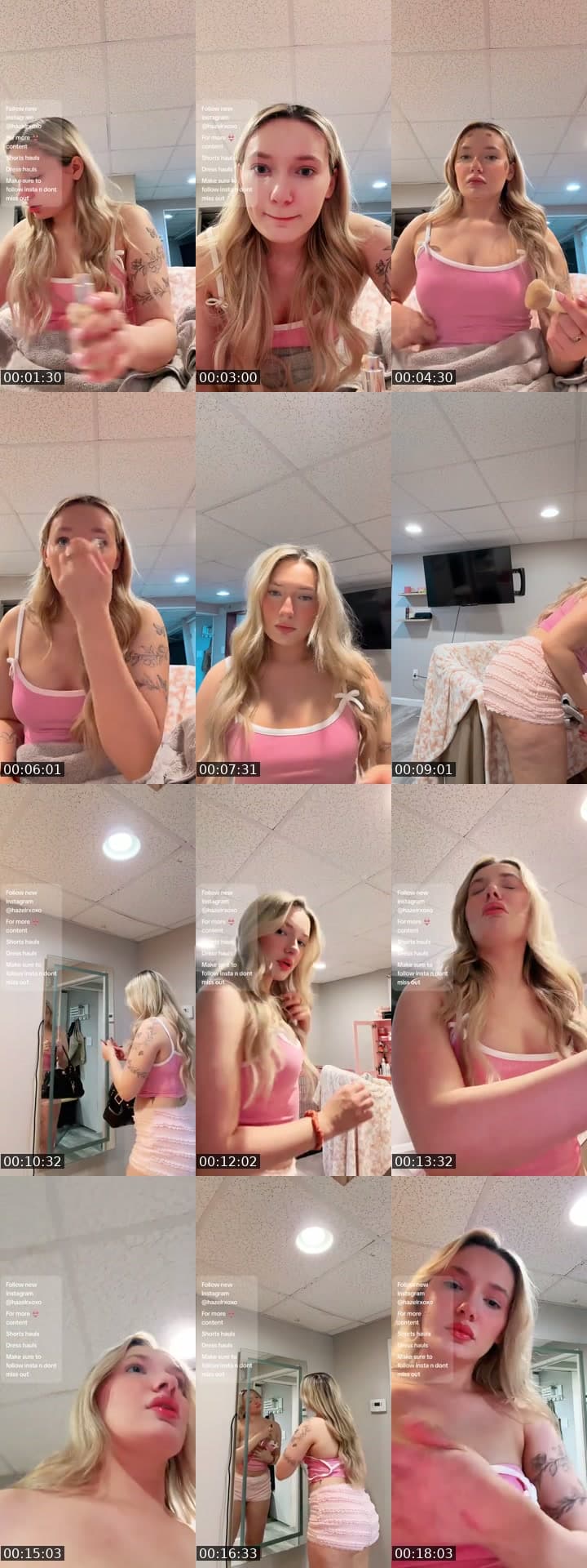 Follow new insta @hazelrxoxo !!