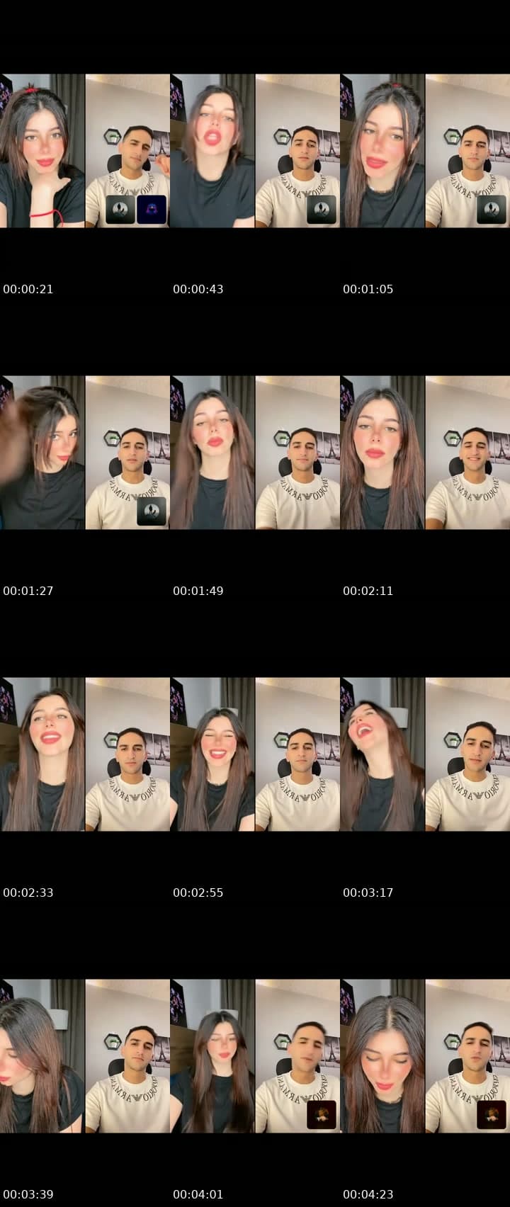 @bellaadeeb TikTok live stream