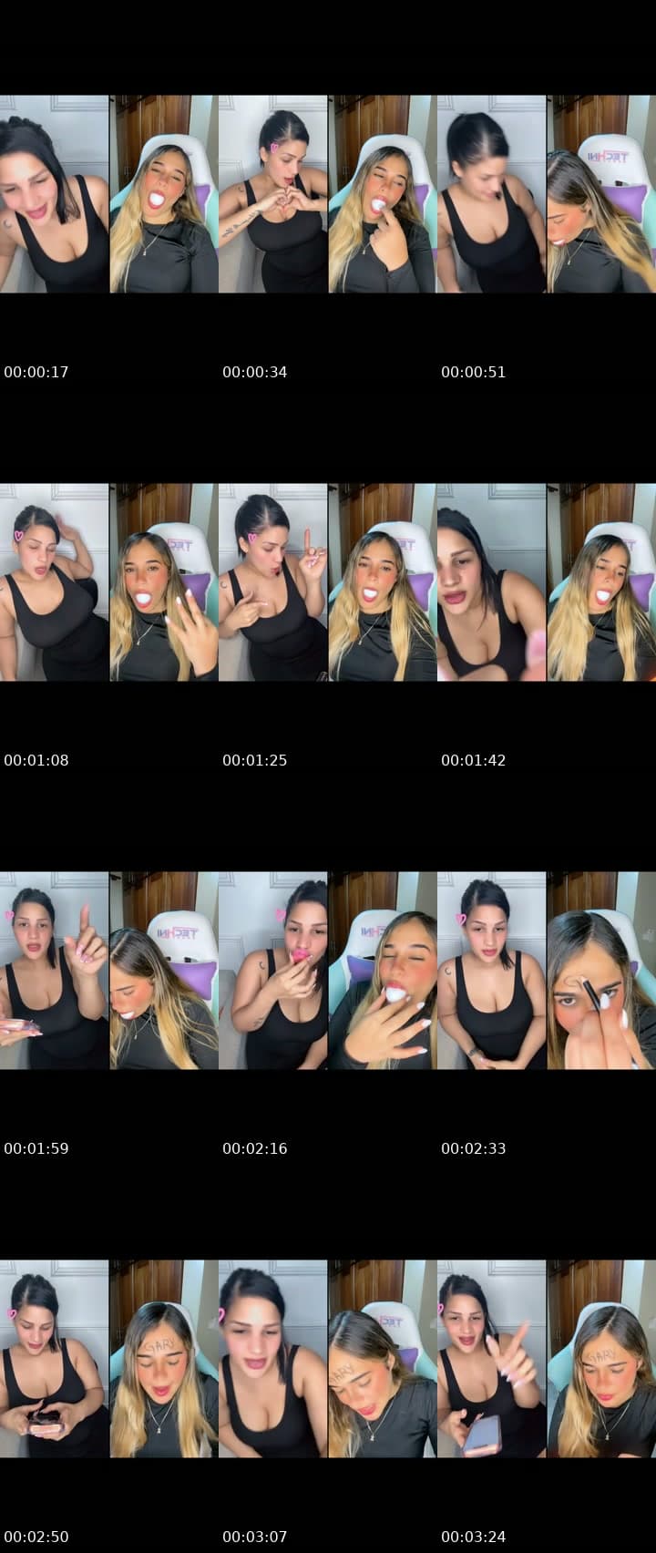 @lacontres TikTok live stream
