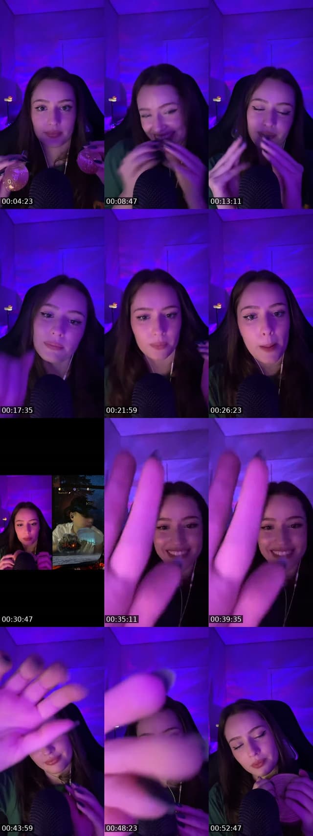 TikTok live: ASMR LIVE! 🌃 by @asmrthaisbdss