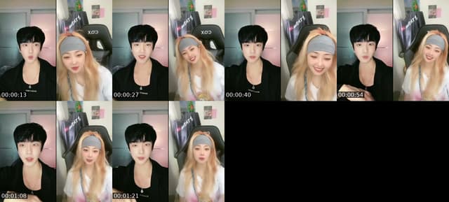 TikTok live: hello 💜 by @xlnjin