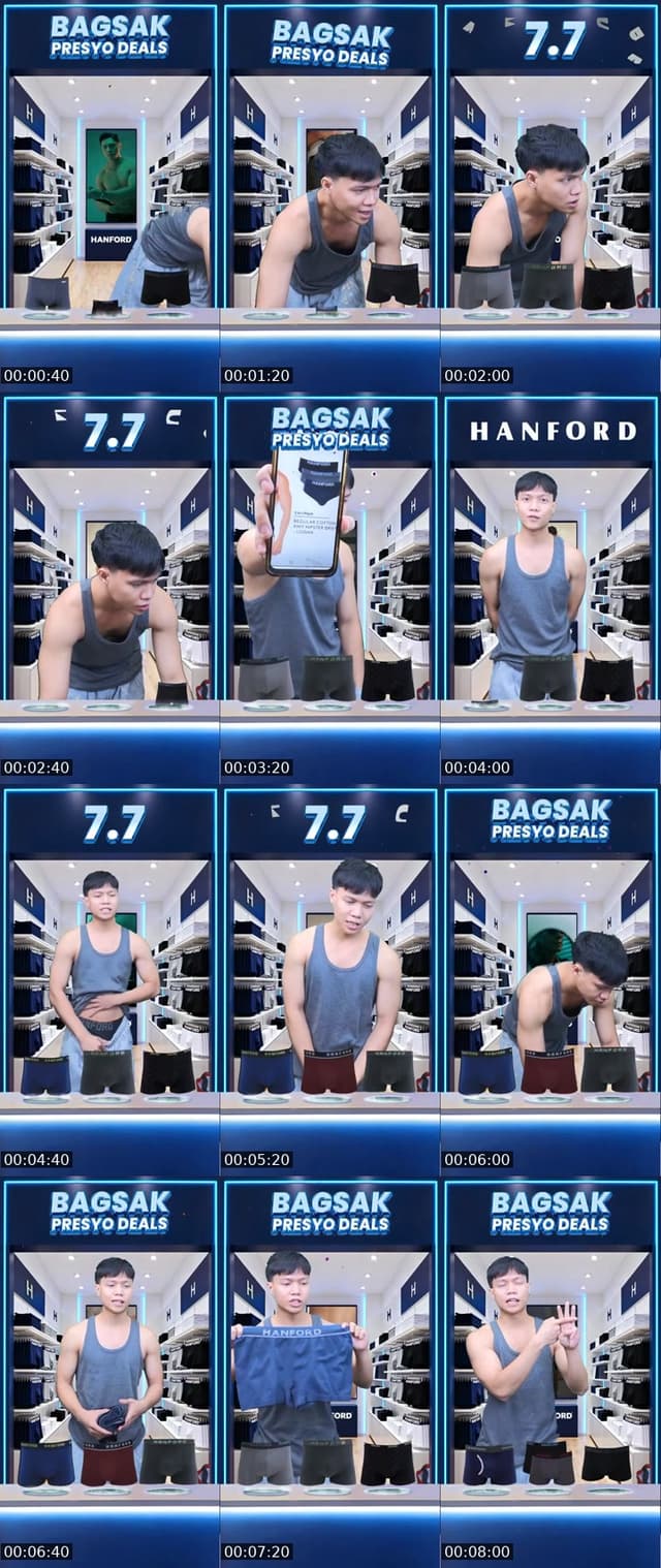 TikTok live: 7.7 BAGSAK PRESYO DEALS!!! by @hanfordph