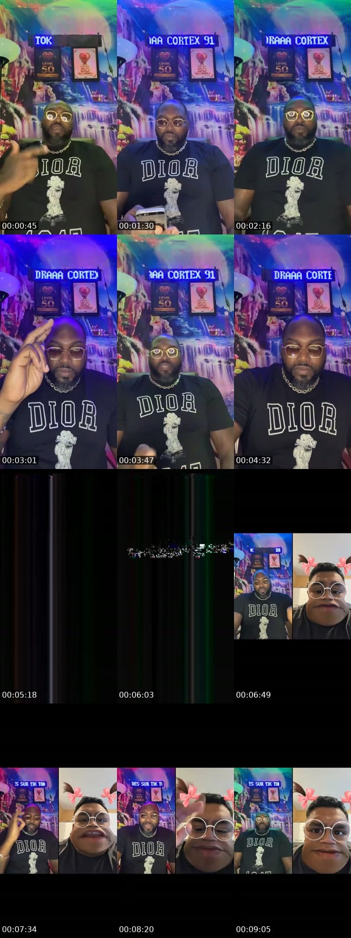 @cortexpyramides TikTok live stream